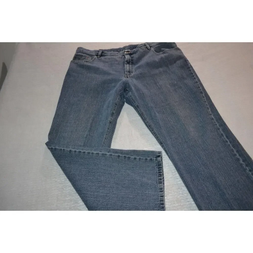Columbia Jeans Size 38 X 30 Mens Baggie Straight Fit Blue Cotton Denim - Picture 2 of 10